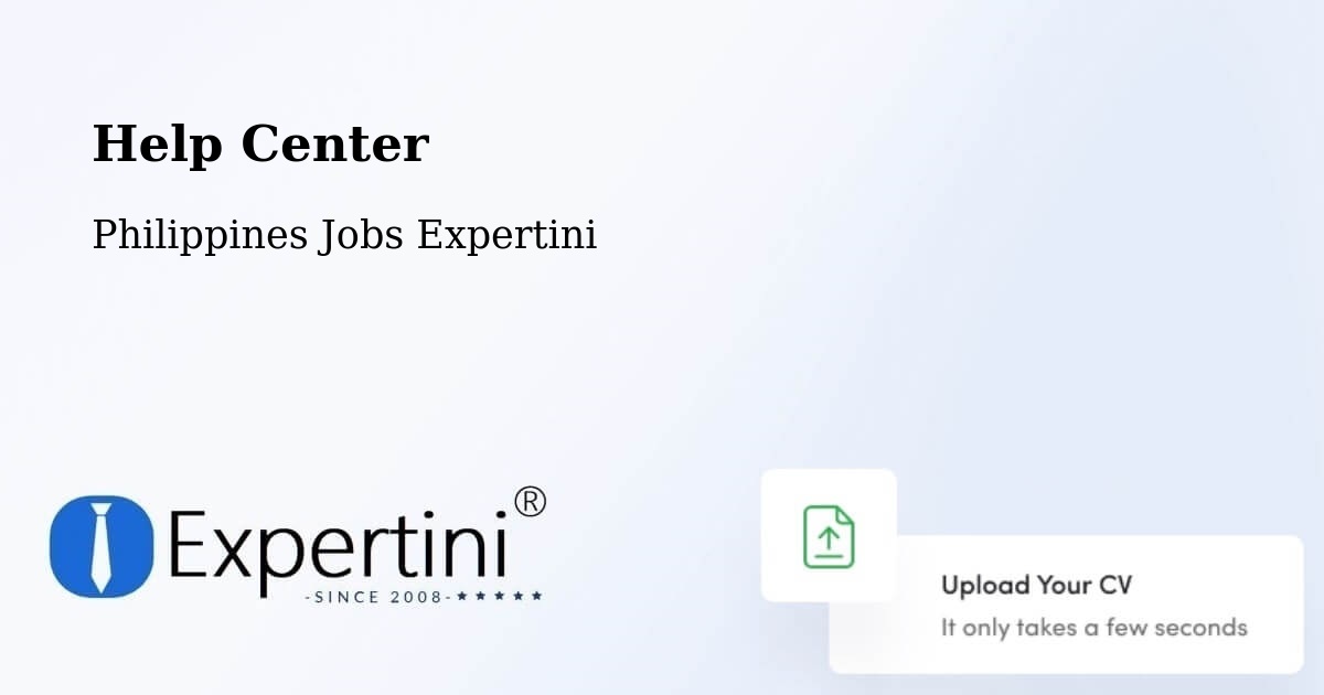 Help Center – Gammad - Philippines Jobs Expertini