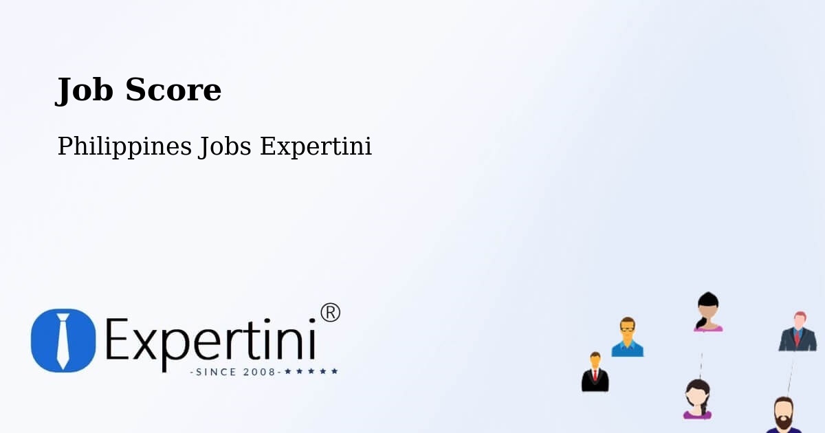 Job Score & Job Description Score Tool – Gammad - Philippines Jobs Expertini